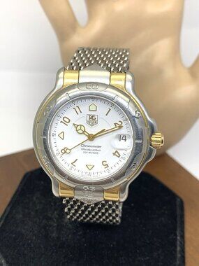 Tag Heuer Men's Watch WH5151-2 Swiss Automatic Two Tone Stainless Steel 38mm